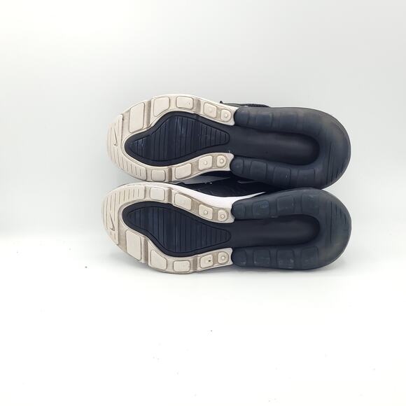 NIKE AIR MAX 270 Black Anthracite WHITE AH6789-001 women's size 5.5 - Picture 5 of 9